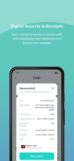 Loop EV Charger screenshot
