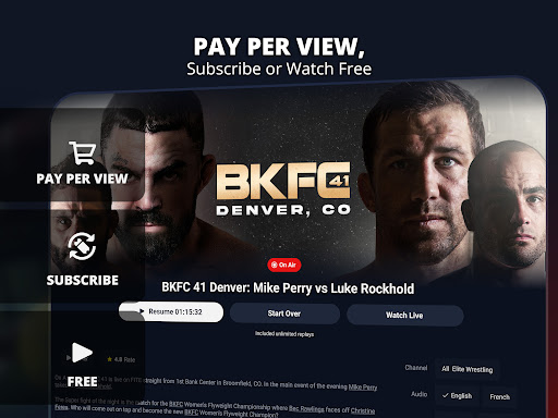 TrillerTV: Live Sports screenshot