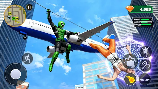 Super Rope: Hero Flying screenshot