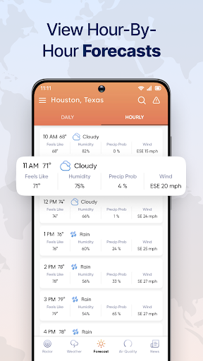 Live Weather Radar Launcher screenshot