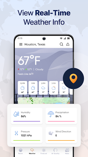 Live Weather Radar Launcher screenshot