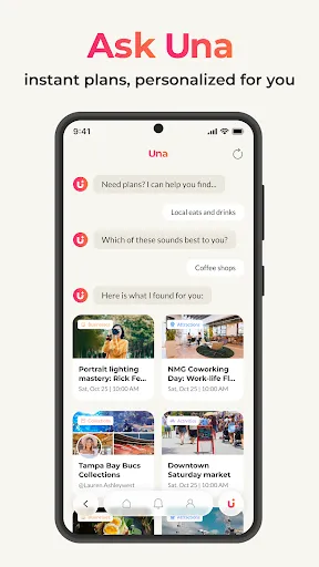 UNATION - Discover Events screenshot