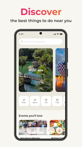UNATION - Discover Events screenshot