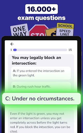 DMV Practice Test & Routes screenshot