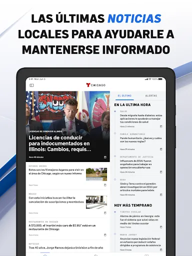 Telemundo Chicago: Noticias screenshot