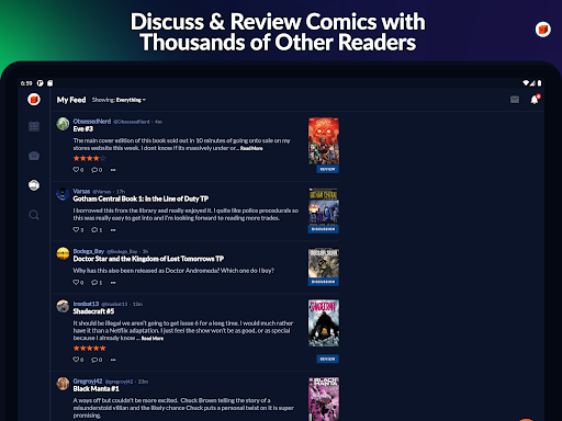 League of Comic Geeks screenshot