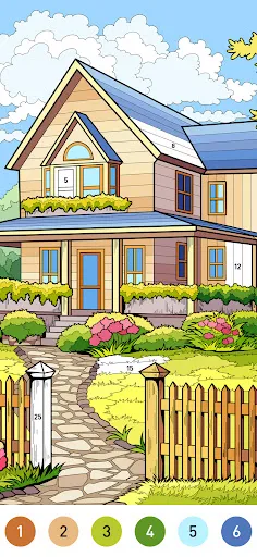Country Farm Coloring Book screenshot