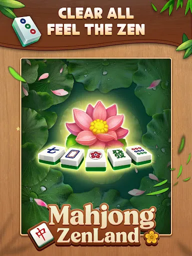 Mahjong ZenLand: Senior Match screenshot