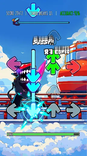 Music Rhythm Battle Night screenshot