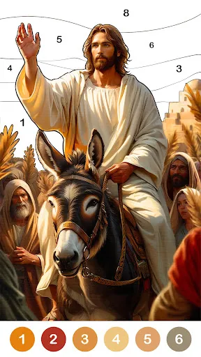 Bible Color - Color By Number screenshot