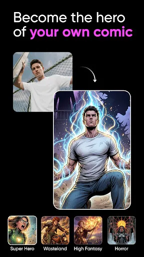 Picsart ComicMe: AI Book Maker screenshot