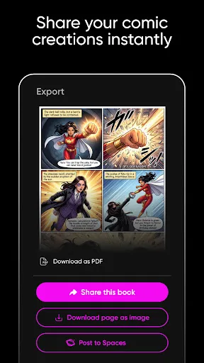 Picsart ComicMe: AI Book Maker screenshot