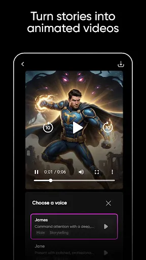 Picsart ComicMe: AI Book Maker screenshot