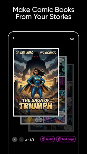 Picsart ComicMe: AI Book Maker screenshot