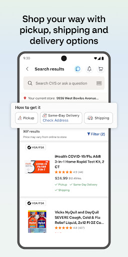 CVS Health screenshot