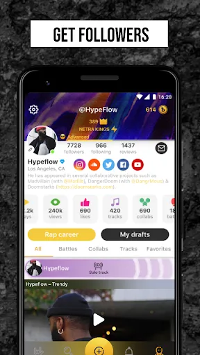Rap Fame - Rap Music Studio screenshot