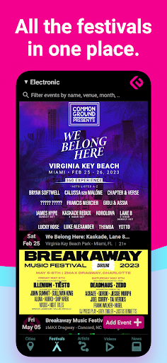 Edmtrain Concerts & Raves screenshot