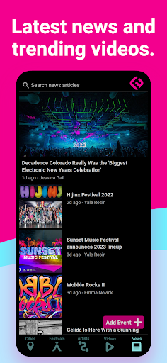Edmtrain Concerts & Raves screenshot