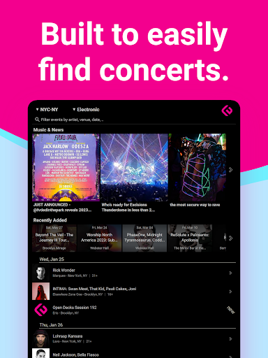 Edmtrain Concerts & Raves screenshot