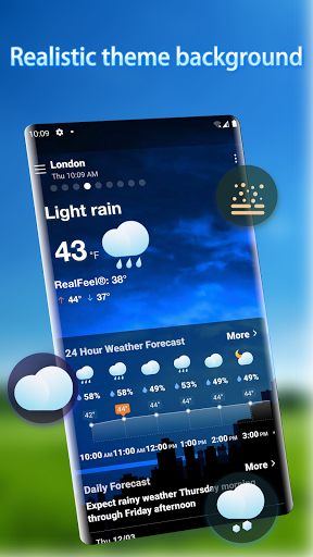 Local Weather Alerts - Widget screenshot