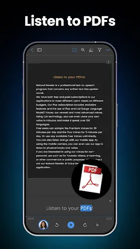 NaturalReader - Text to Speech screenshot