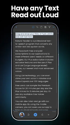 NaturalReader - Text to Speech screenshot