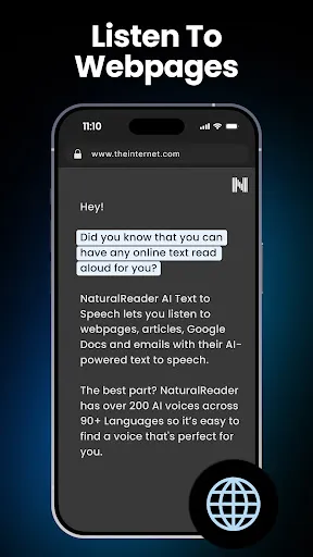 NaturalReader - Text to Speech screenshot