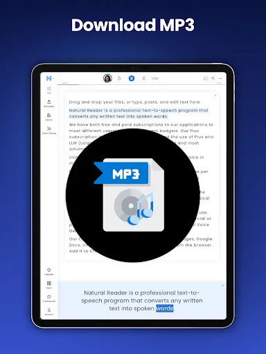 NaturalReader - Text to Speech screenshot