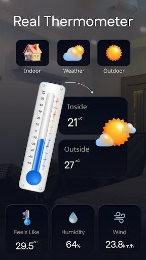 Real Thermometer & Temperature screenshot