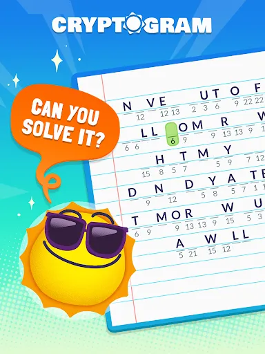 Cryptogram: Logic Puzzle Game screenshot