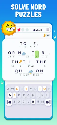 Cryptogram: Logic Puzzle Game screenshot
