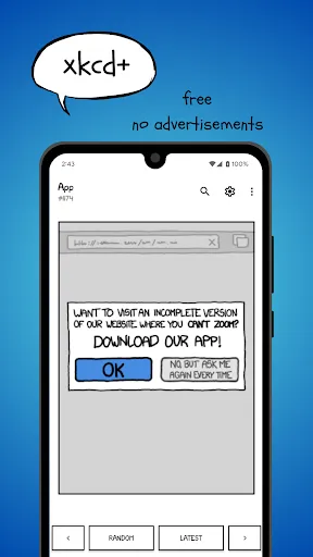 xkcd+ screenshot