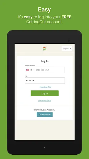 GettingOut Visits screenshot