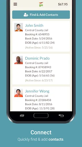 GettingOut Visits screenshot