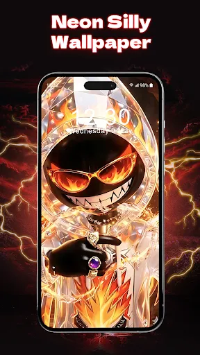 Fun Smile Silly Live Wallpaper screenshot