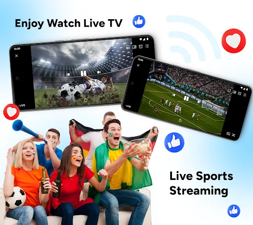 Live TV: Live Sports Streaming screenshot