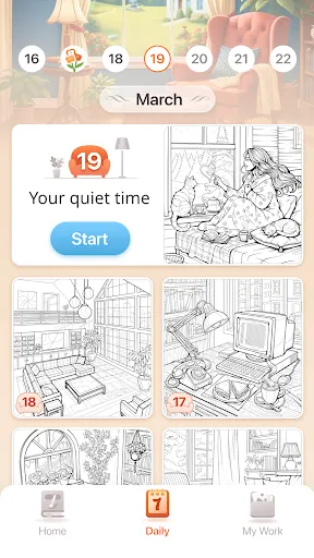 Chill Color - Paint by Number screenshot