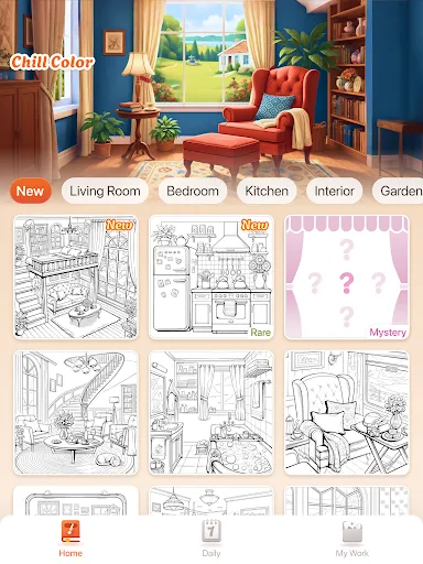 Chill Color - Paint by Number screenshot