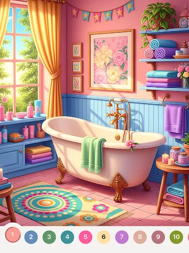 Chill Color - Paint by Number screenshot