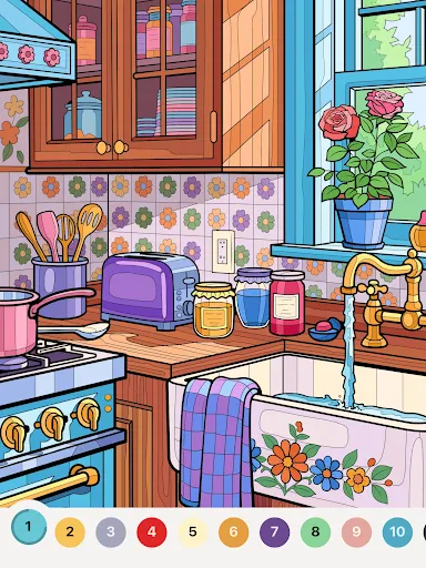 Chill Color - Paint by Number screenshot