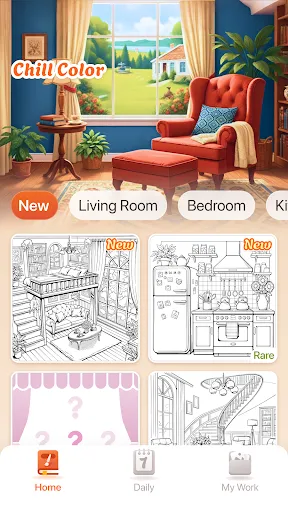 Chill Color - Paint by Number screenshot