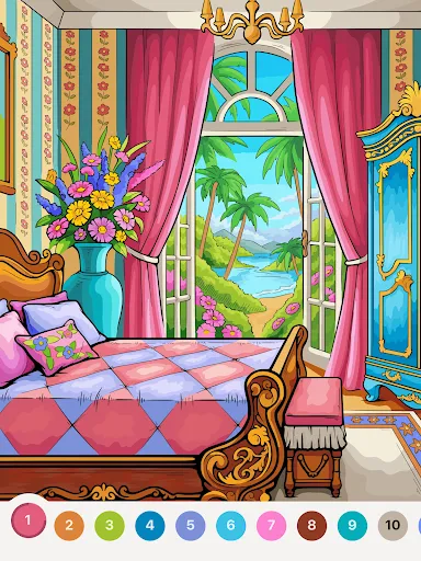 Chill Color - Paint by Number screenshot