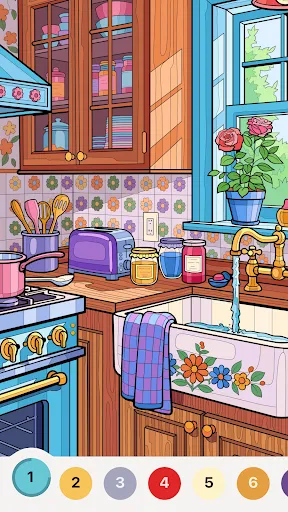 Chill Color - Paint by Number screenshot