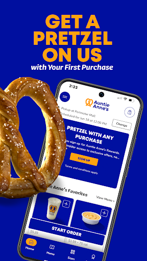 Auntie Anne’s Rewards screenshot