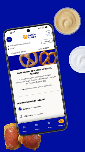 Auntie Anne’s Rewards screenshot