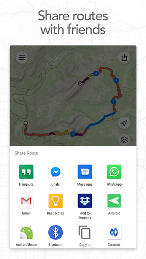 Footpath Route Planner screenshot