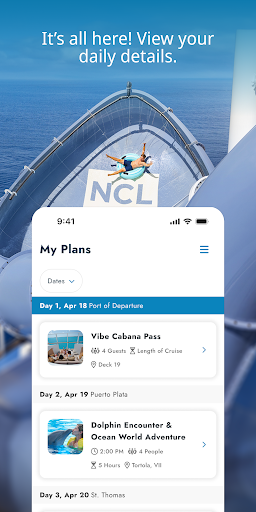 Norwegian Cruise Line screenshot