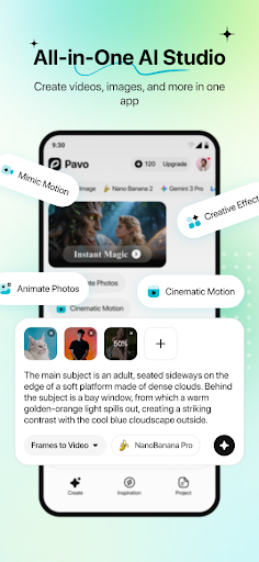 Pavo - AI Image & Video Maker screenshot