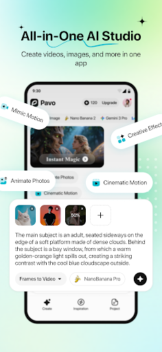 Pavo - AI Image & Video Maker screenshot