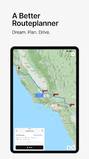 A Better Routeplanner (ABRP) screenshot